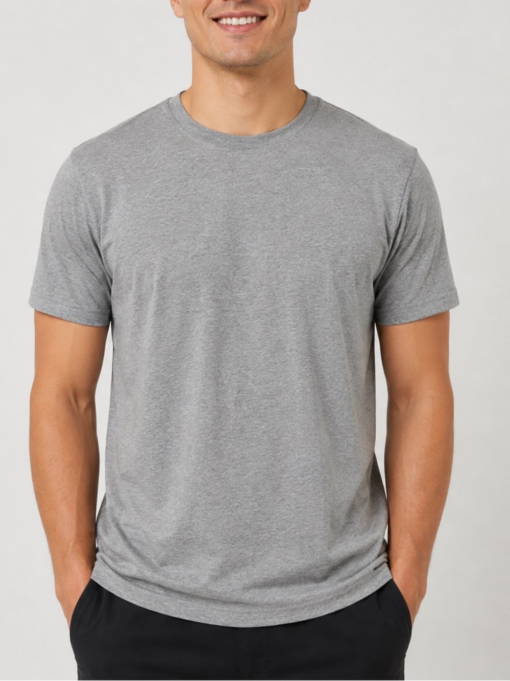 True Classic Men’s Gray Crew Neck T-Shirt size XL NWOT